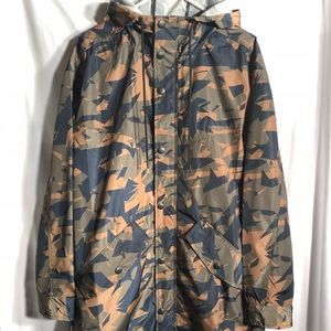 Men’s Camouflage Parka Jacket